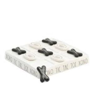 Rae Dunn Tic Tac Toe Game ceramic like new condition